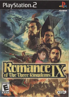 Romance of the Three Kingdoms IX box cover front